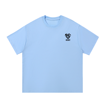 T-shirt HEART Unisexe Confort et Élégance Décontractée