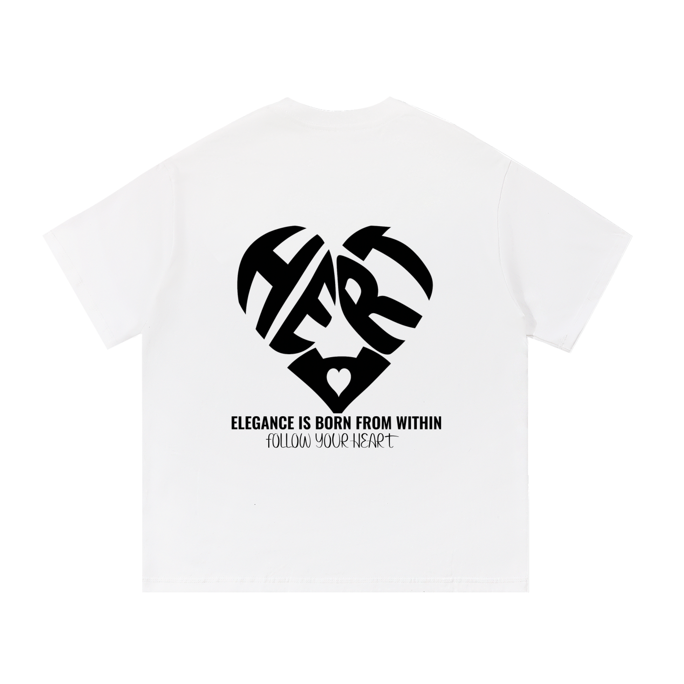 T-shirt Follow Your Heart Unisexe Confort et Style
